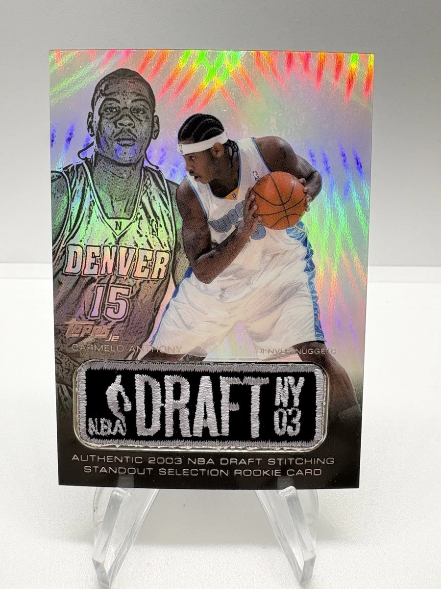 その他 2003 topps Carmelo Anthony rc black /500 Carmelo Anthony Basketball Rookie Sports Trading Cards