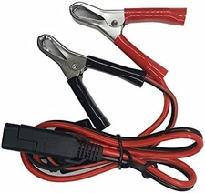 SAE to Alligator Clips 2FT Battery Charger Extension Cable
