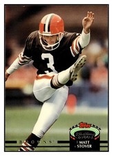 Matt Stover 1992 Stadium Club #245 Cleveland Browns Football *260B