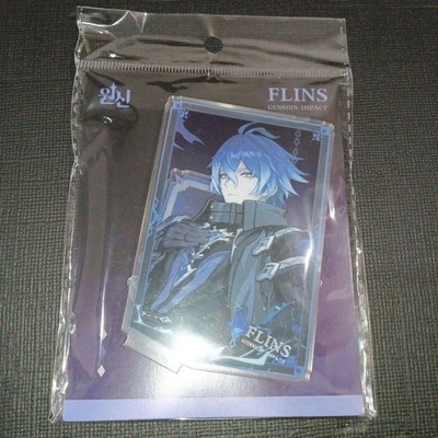 Genshin Impact Korea Limited PC Lounge Acryl Ständer Feuersteine Sammlerstück...