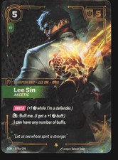 Lee Sin - Ascetic (Alternate Art) (078a/298) - Origins Foil (Riftbound TCG) Near — live eBay listing