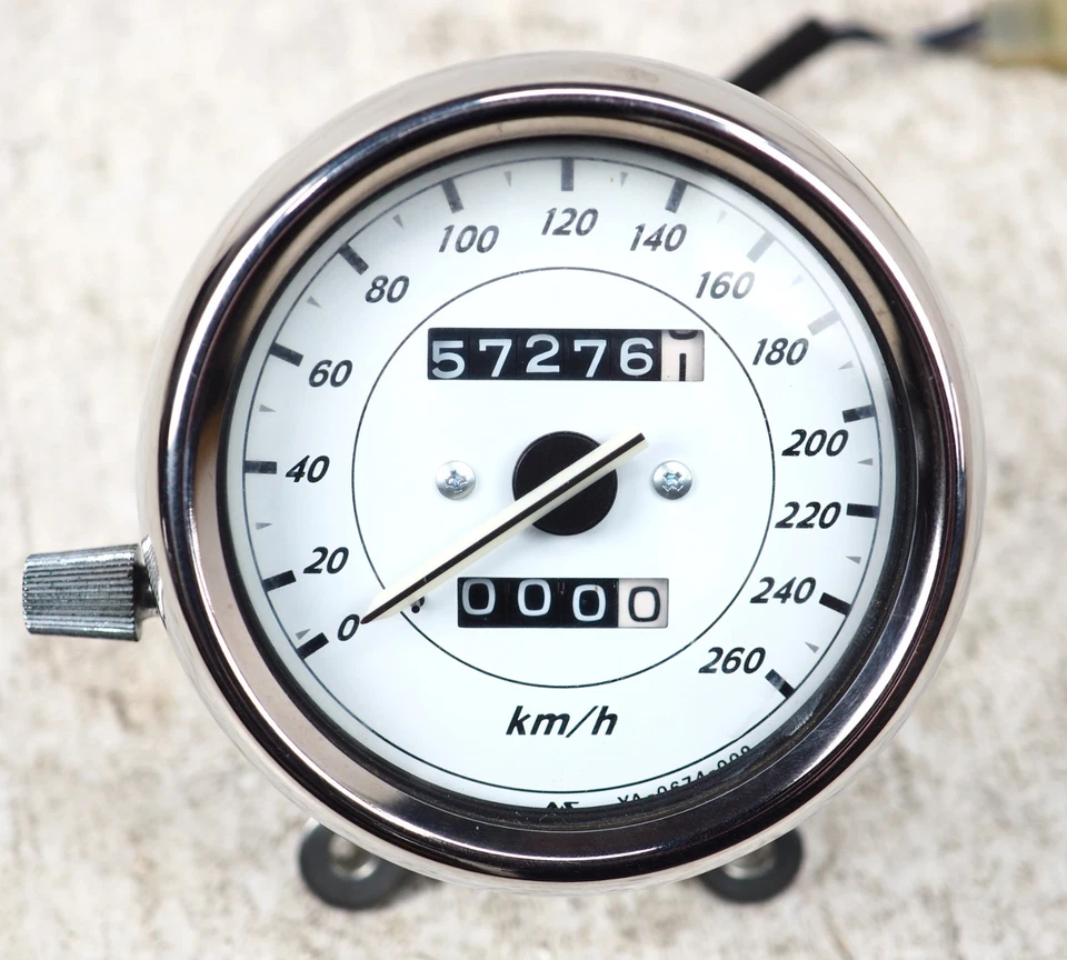 260 km YAMAHA 85-07 VMAX 1200 VMX12 V-max velocímetro medidor medidor de racimo Foto 2 de 4