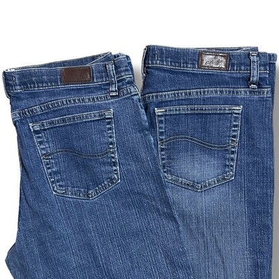 Lee Relaxed Bootcut & Relaxed Straight Leg at the waist Womens size 12