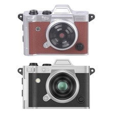 Tiny Keychain Camera with 2K Video 200MP Photos Traditional Leather Plan
