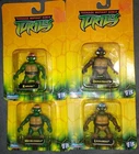 Set Of 4 Vintage 2002 Teenage Mutant Ninja Turtles Mini-Action Figures  by...