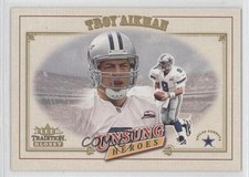 2001 Fleer Tradition Glossy Unsung Heroes Troy Aikman #324 HOF 1p1
