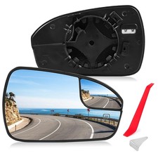 Side Heated Mirror Glass for 2013-2020 Ford Fusion Convex Mirror Right 