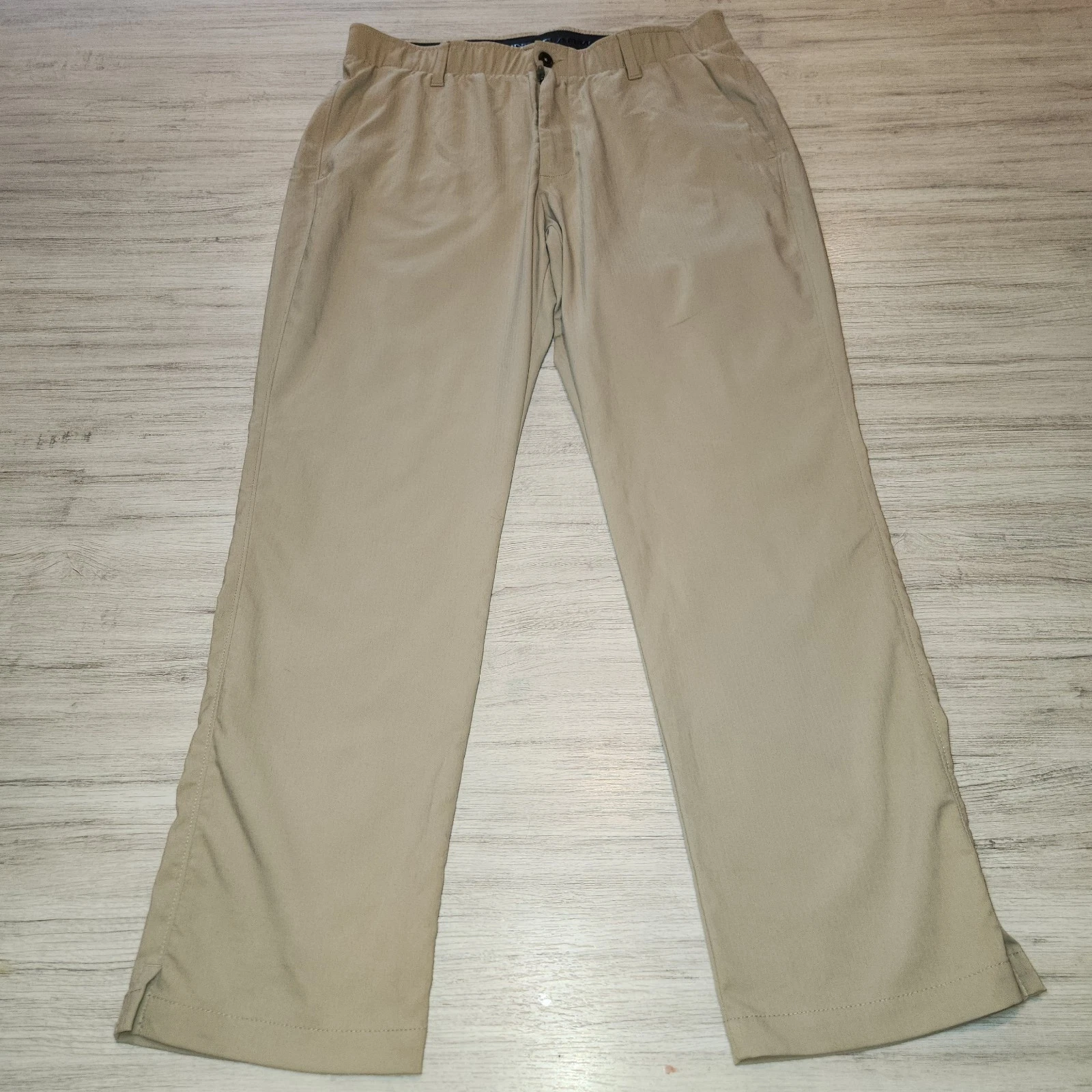 Under Armour Golf Pants Men's Tan Size 36x30 B3