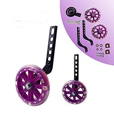 training wheels flash mute wheel bicycle stabiliser mounted Kit compatible fo...