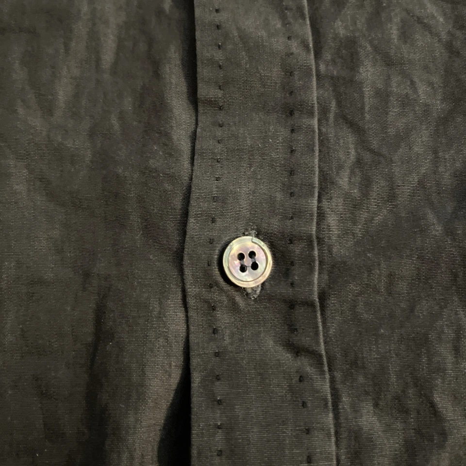 Disfraz Nacional Hombre Camisa Abrigo Abotonado, Talla 15.5 39 Foto 2 de 4