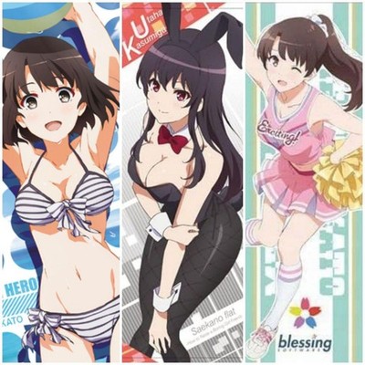 Saekano How to Raise a Boring Girlfriend BigTowel Megumi Kato Utaha Kasumigaoka