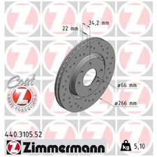 2x Bremsscheibe vorne für Citroen Berlingo-Berlingo M MF C-Elysee DD C2 | 26215