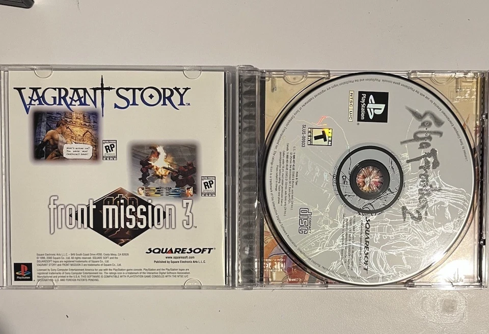 [CIB] Saga Frontier 2 Sony PlayStation 1, 2000, Completo con Disco, Manual, Estuche Foto 4 de 4