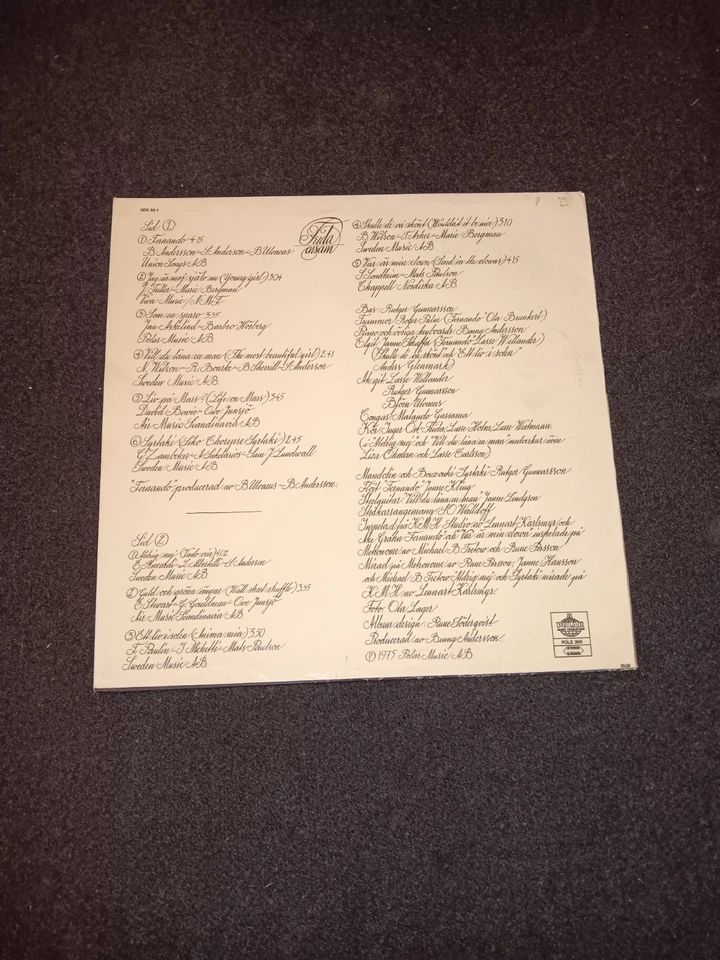 Anni Frid Lyngstad - Frida ensam - LP ( abba) Polar 1975 - Image 2 of 4
