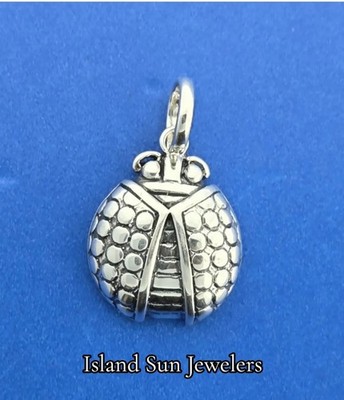 Marienkäfer Anhänger, Sterlingsilber