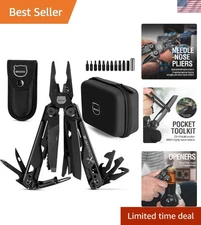 23-in-1 Black Samurai Multitool with  Gift Box - Ultimate Men's Gadget