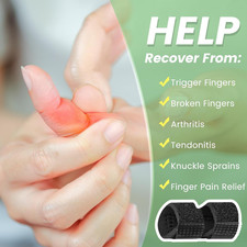 4 Pack Pinky Finger Splint, Small Finger Brace for Trigger Finger - Broken - ...