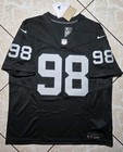 NWT Nike Maxx Crosby Las Vegas Raiders Vapor Fuse NFL Limited Jersey Men XL $160