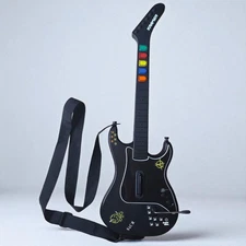 Guitar Hero Kramer Striker Wireless Controller  PS2/PS3 Red Octane - No Dongle