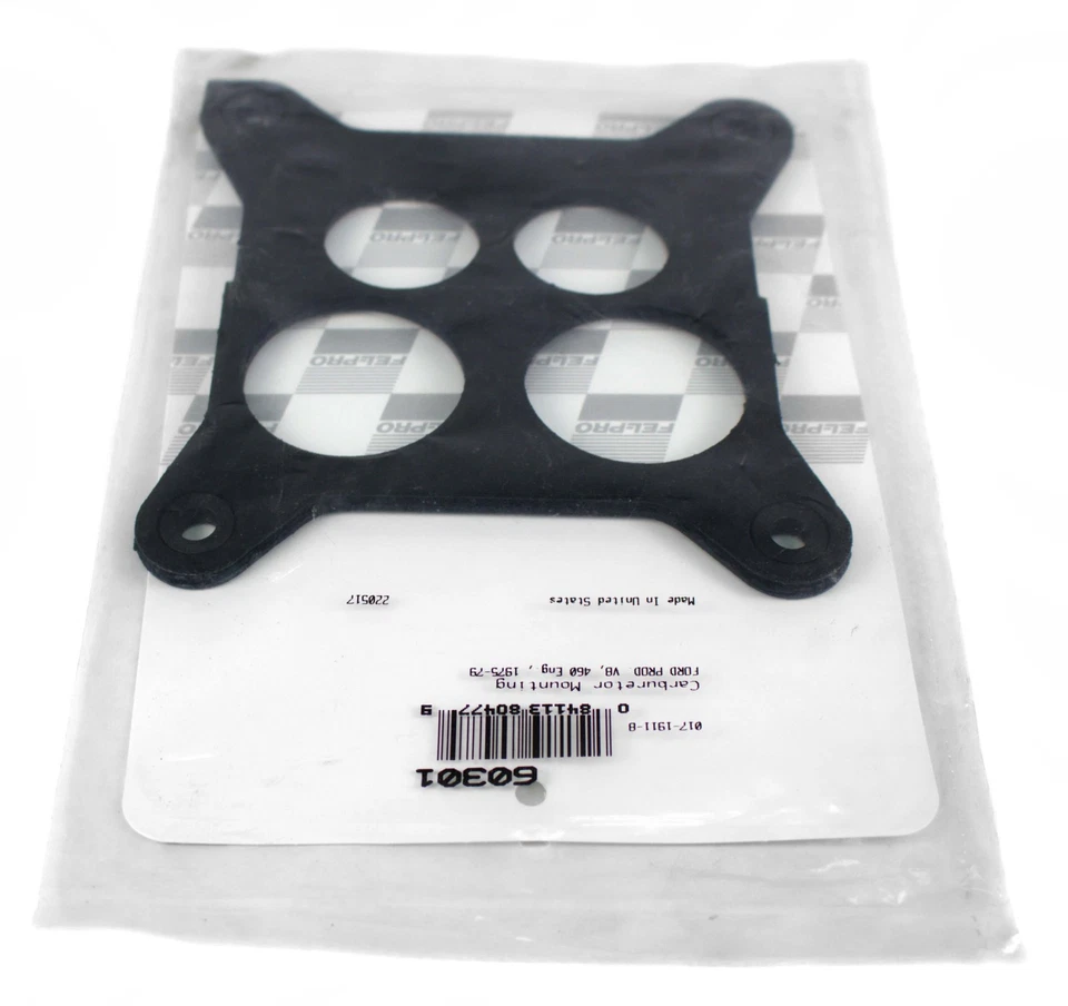 Fel-Pro Carburetor Mounting Gasket Fit 1975-78 Ford E-Series F-Series Part 60301 Foto 4 de 4