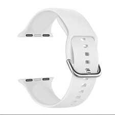 Cinturino Per Apple Watch In Silicone Bianco 42/49 mm