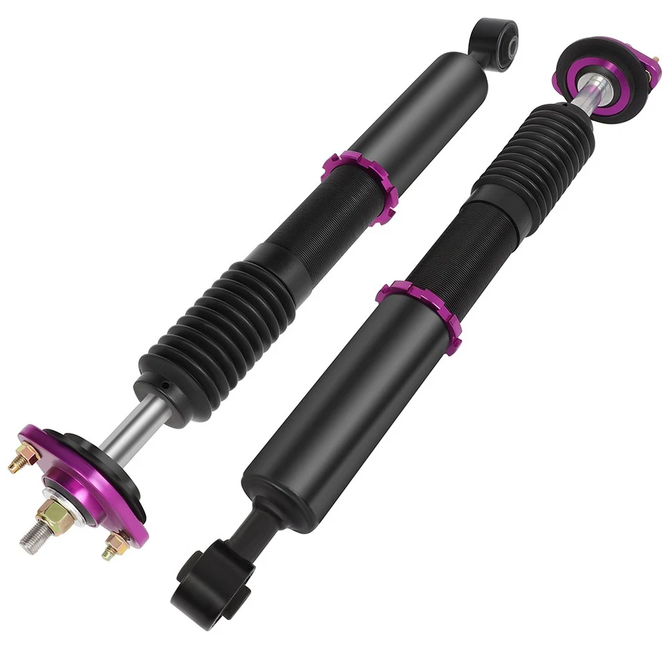 2pcs Front + 2pcs Rear Coilovers + 2pcs Spanner For 01-05 BMW E46 320i 325i 330i Foto 3 de 4