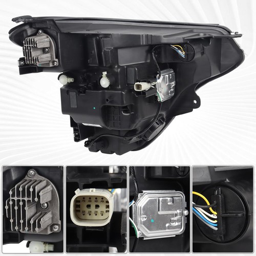 Fits for 2024-25 Chevy Trax Left W/LED DRL Projector Headlight Assembly 42876952 - Picture 5 of 13