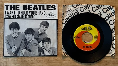 45 7" SP THE BEATLES CAPITOL 5112 I WANT TO HOLD YOUR HAND