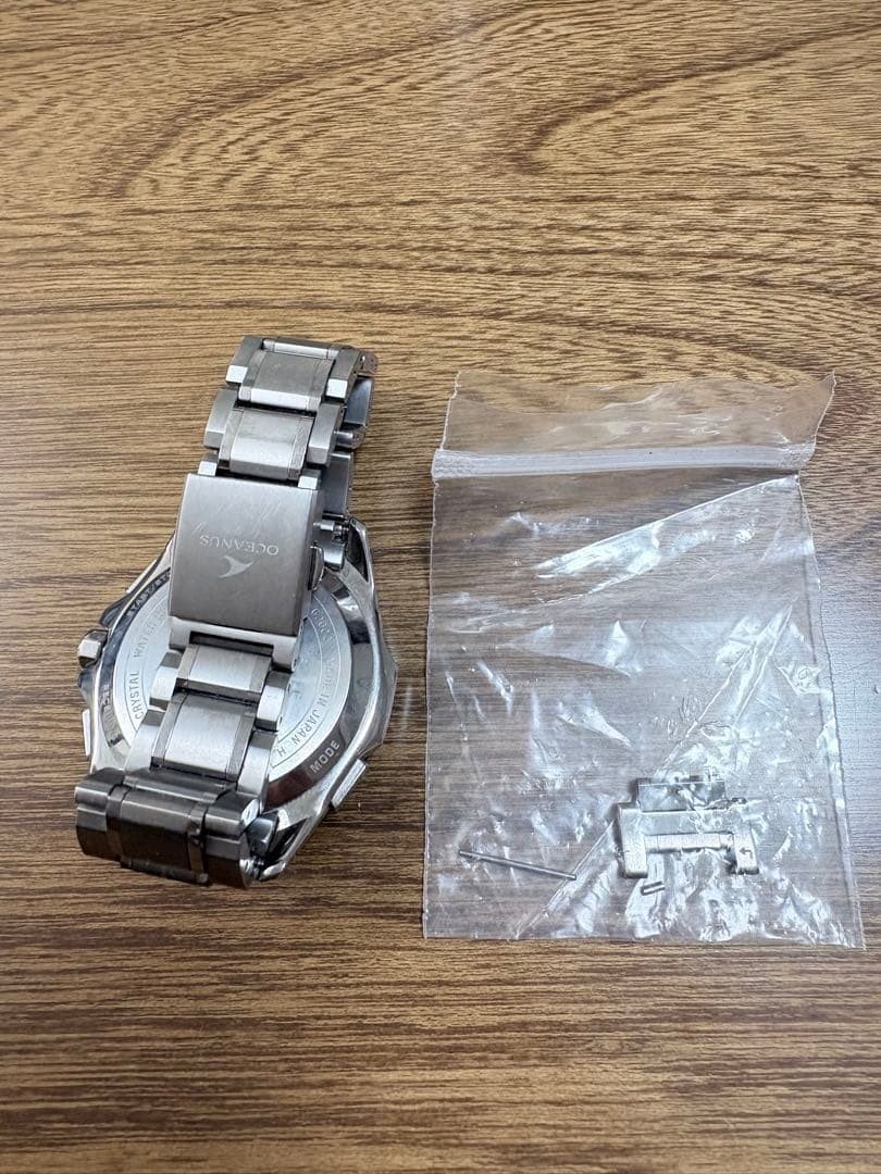 Casio OCW G2000 Oceanus Titanium Watch Solar Radio Wave Timepiece Luxury image 4