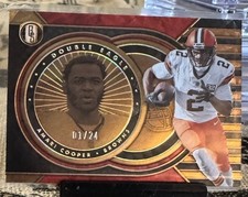 2024 Panini Gold Standard Amari Cooper Double Eagle /24 #10 Browns Raiders