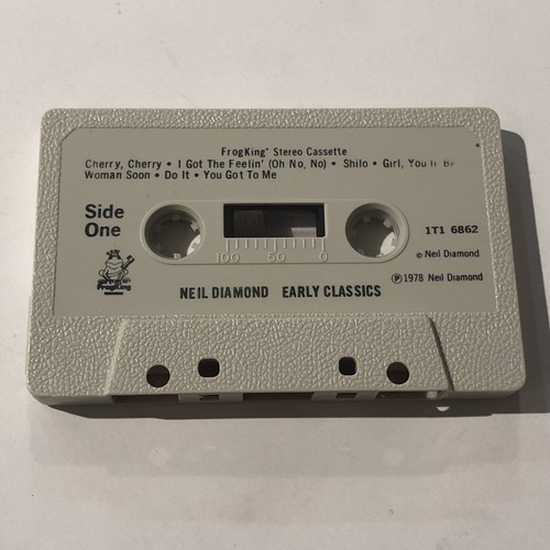Neil Diamond Early Classics & 12 Greatest Hits Cassette Tapes - MCA & Frog King - Picture 4 of 10