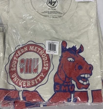 Southern Methodist University Mustangs T-Shirt XL ‘47 Brand SMU