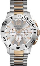    Nautica Men's N27525G BFD 101 Dive Style Chronograph Watch