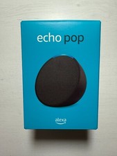 Amazon Echo Pop Smart Home WLAN Bluetooth Lautsprecher mit Alexa Anthrazit NEU