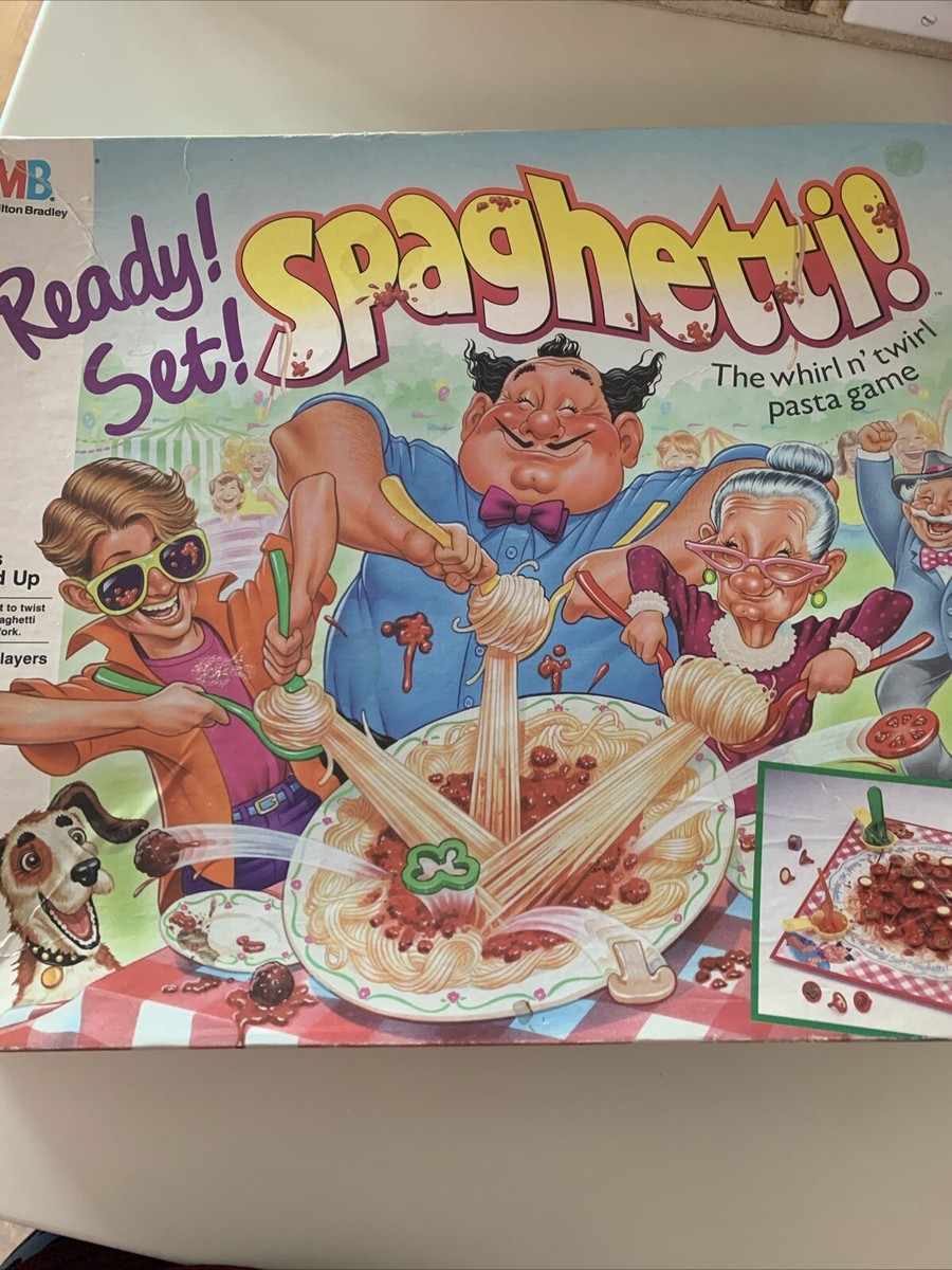 SPAGHETTI BDM セット Ready! Set! Spaghetti! Board Game Vintage 1989 No Instructions