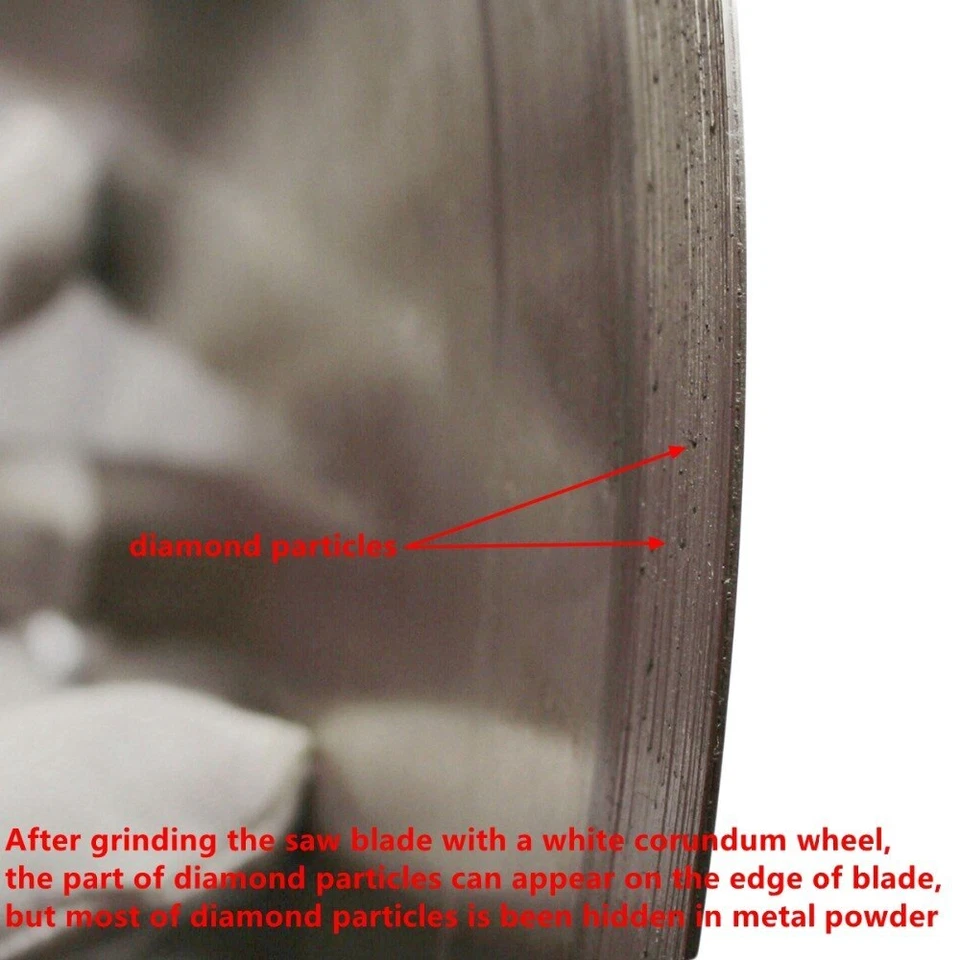 20" inch 500mm Lapidary Saw Sintered Diamond Blades Masonry Tools for Gem Stone - Image 3 of 4