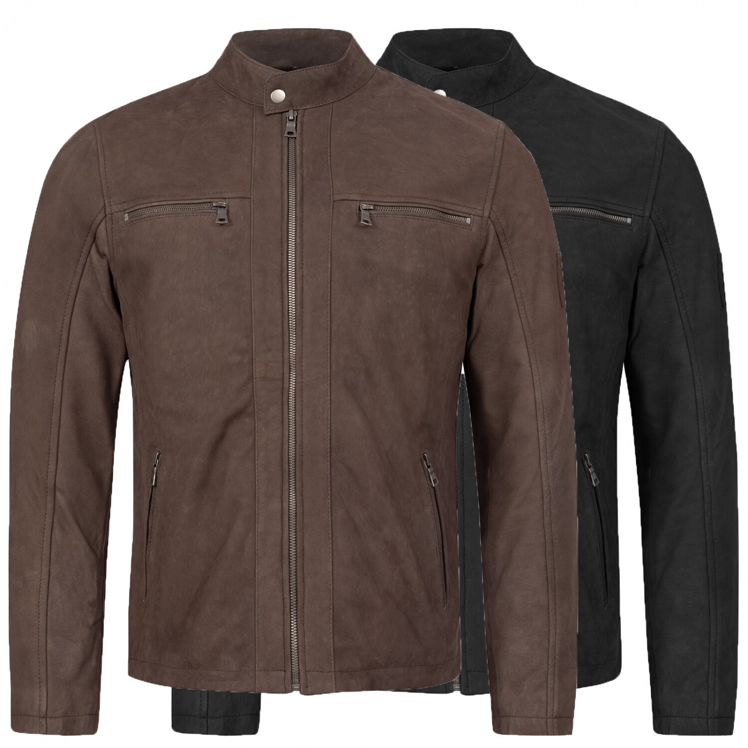 Rock Creek Herren Lederjacke H-414