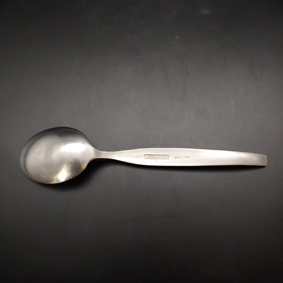 1 Noritake Fantasy Teaspoon - 5 7/8" 18-8 Stainless Steel Satin Japan - Image 4 of 4