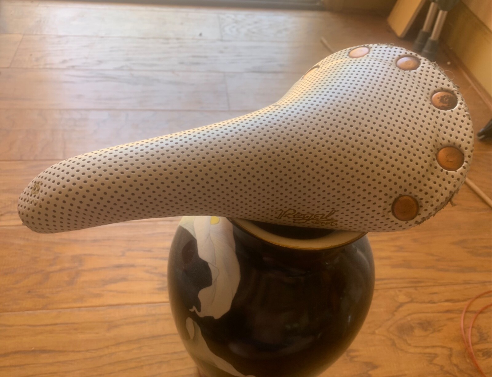 SELLE SAN MARCO REGAL GIRARDI Saddle White Perforated