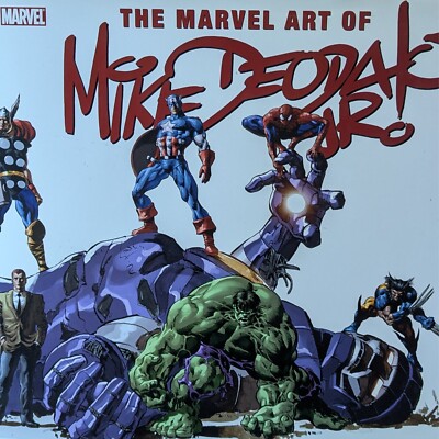The Marvel Art of Mike Deodato Jr. 1st Print 2011 HC/DJ   Marvel Worldwide Inc.