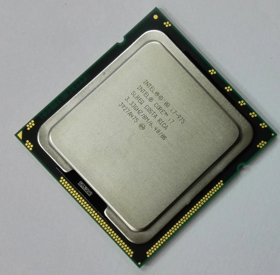 i7-975 Intel Core i7 Extreme Edition 975 3.33 GHz SLBEQ LGA 1366 CPU Processor - Image 2 of 3