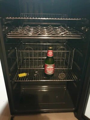 Husky Refrigeration 190l Double Glass Door Alfresco Bar Drinks Chiller