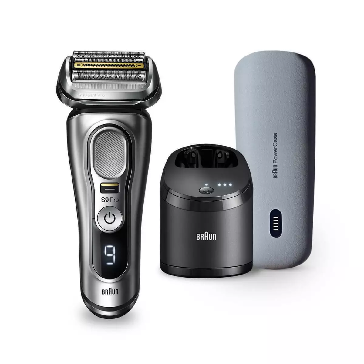 Braun Series 9 Pro 9477cc Cordless Men's Electric Shaver Wet & Dry w/ Power  Case