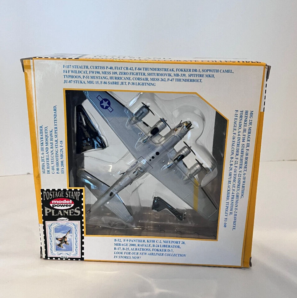 Model Power Postage Stamp Planes Die-Cast Liberty Belle" B-17 - Image 2 of 4