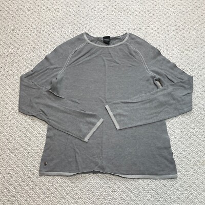 Strellson Shirt Gray Long Sleeve Mens Large Slim Fit Casual Pullover Vince R Top