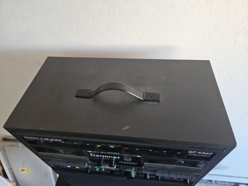 Denonet Double Cassette Karaoke Player Model GP-K860 Rare Limited Works Great - Bild 4 von 5