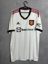 Manchester United Away football shirt 2022 - 2023 Jersey Adidas 15 Mens SZ XL