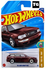 2025 HOT WHEELS #29 - ‘94 Audi Avant RS2 (Maroon #2 70s Vs 90s - Long Card)
