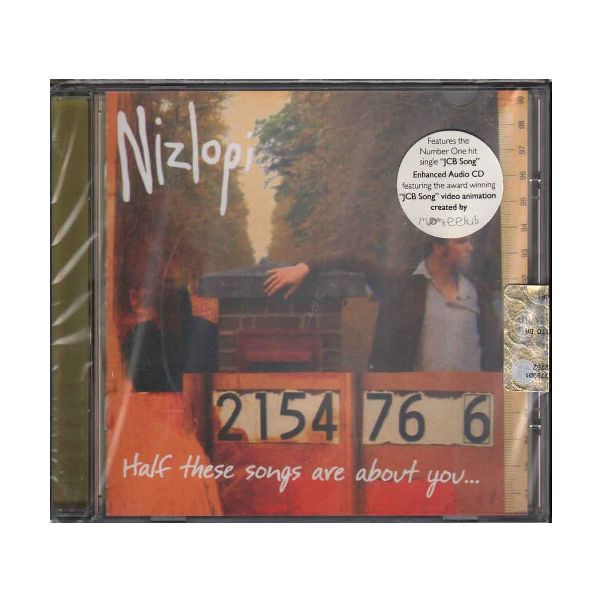 Nizlopi CD Half These Songs Are About You Sealed 4029758704721