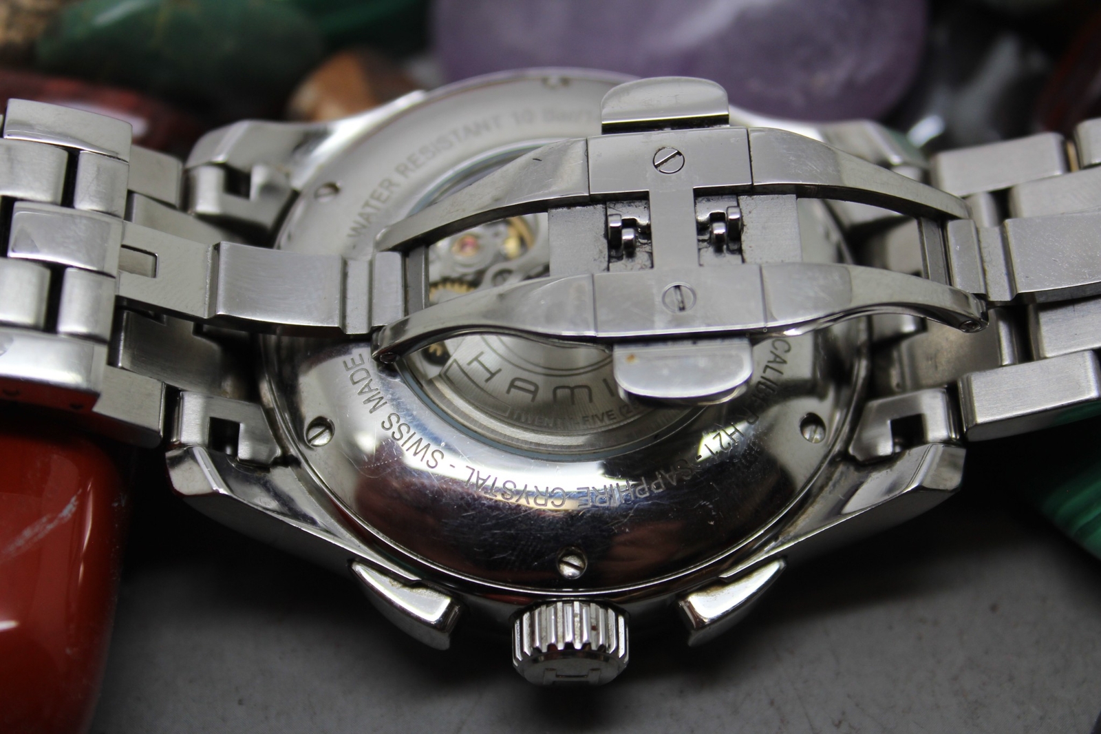 Mens HAMILTON Jazzmaster Automatic Chronograph H3… - image 5